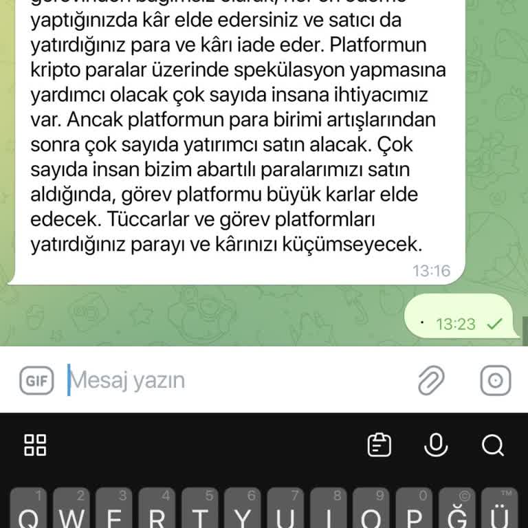 Telegram Adıma Yapılacak Olan Hiçbir Şeyden Mesul Değilim