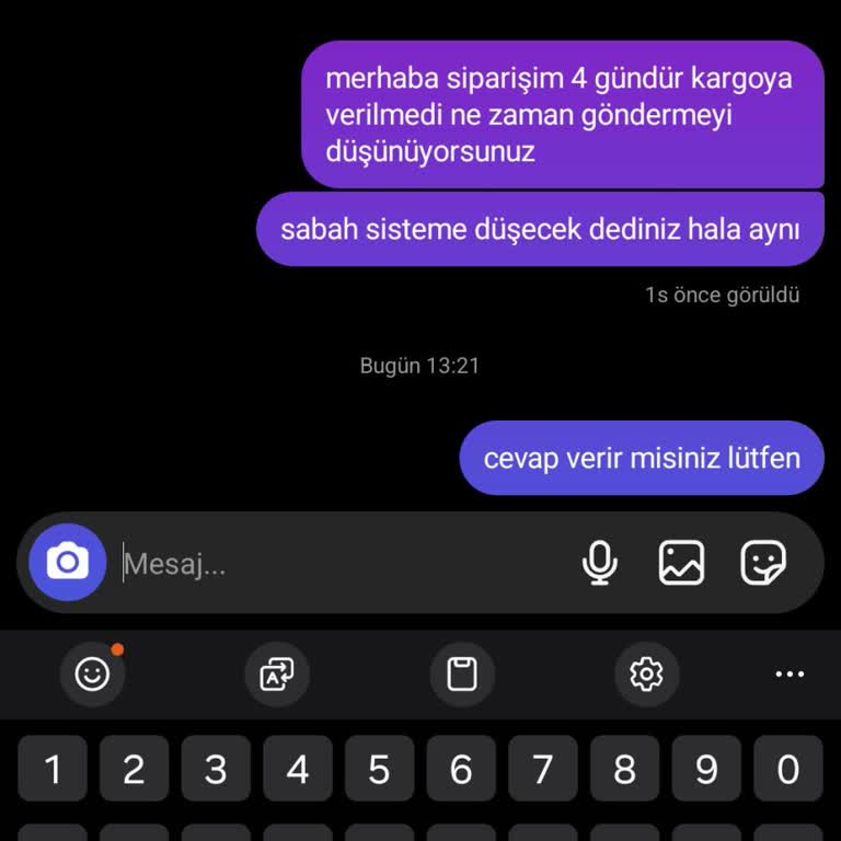 AirStepCom Siparişim Kargoya Verilmedi