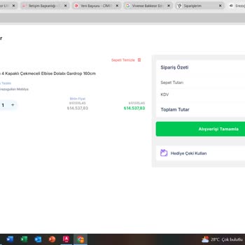 Vivense'den Sipariş Değişikliği Ve İade Sorunu