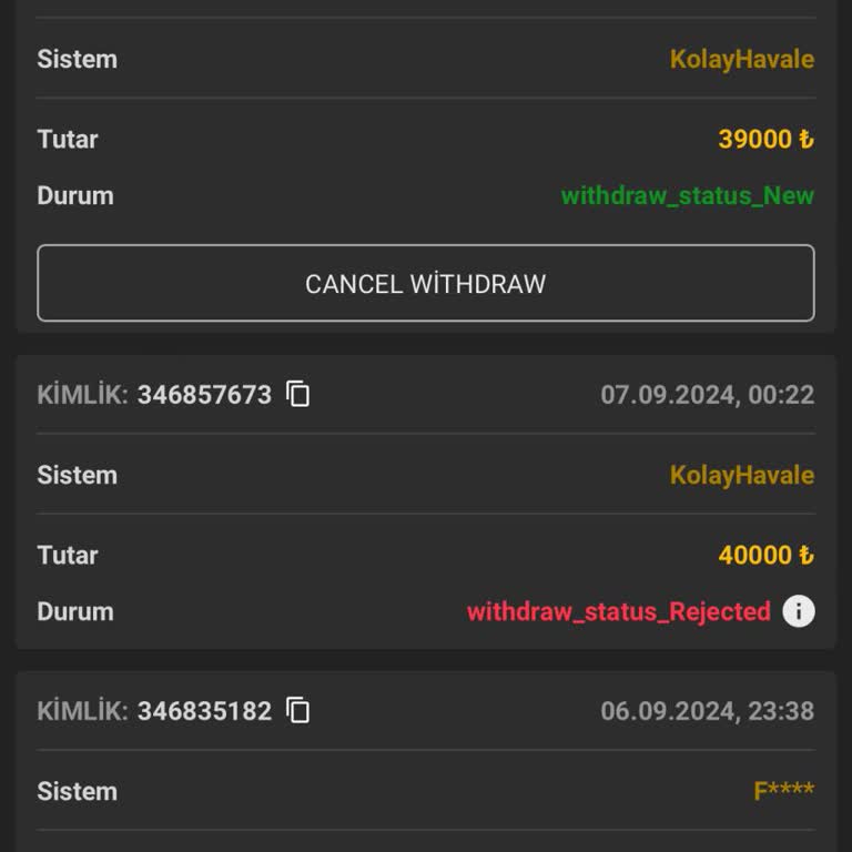 Landorbet 5 Bin₺ Yatırdım 40 Bin₺ Çekemiyorum
