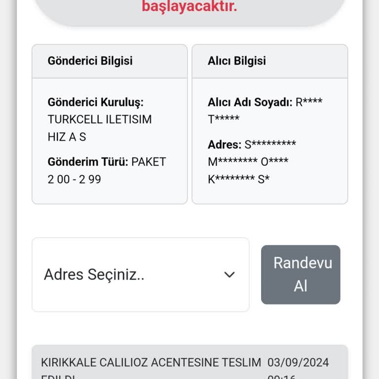 Kuryenet Turkcell Den Aldığım Ürün Taksitim Gelecek Ürün Gelmedi