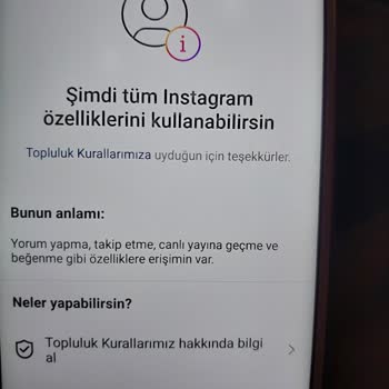 Instagram Hesabım 15 Gündür Askıda