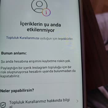 Instagram Hesabım 15 Gündür Askıda