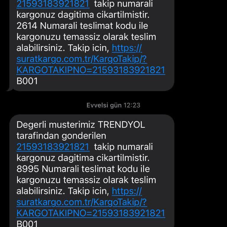 Sürat Kargo Tabii Ki Her Zaman Sorun