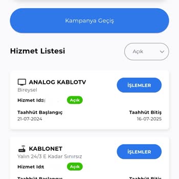 Kablo Net İnternet Hizmeti Alamıyorum