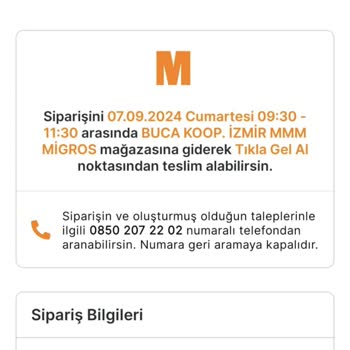 Migros Yanıltıcı Fiyatlandırma Ve İptal Edilen Sipariş