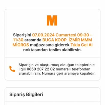 Migros Yanıltıcı Fiyatlandırma Ve İptal Edilen Sipariş