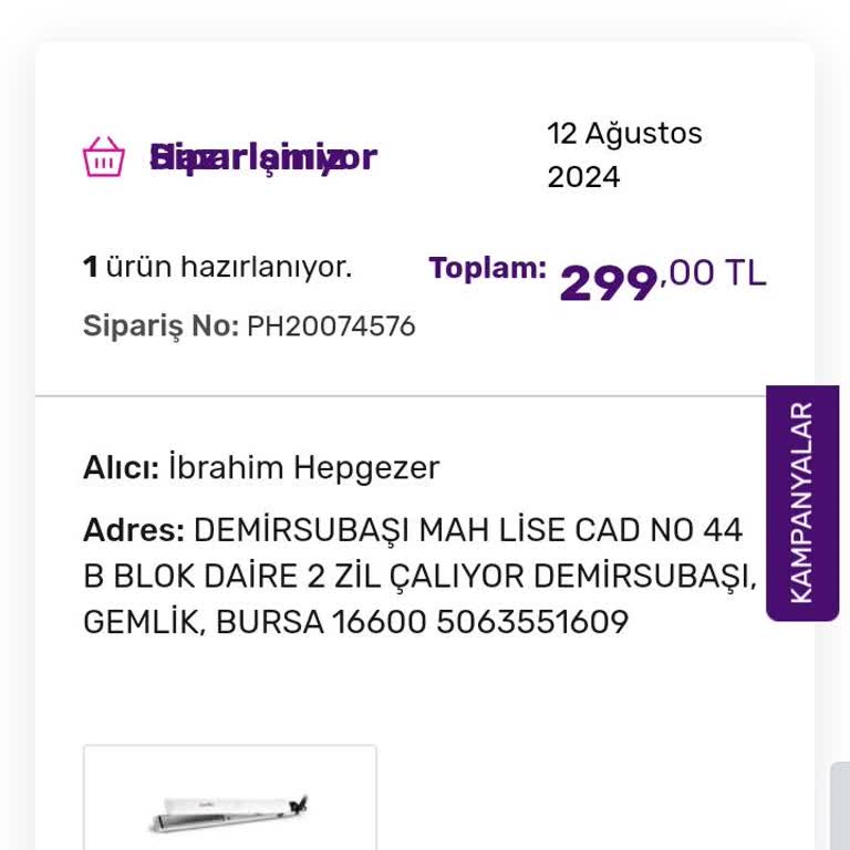Gratis Online Siparişim Neden Halen Teslim Edilmedi?