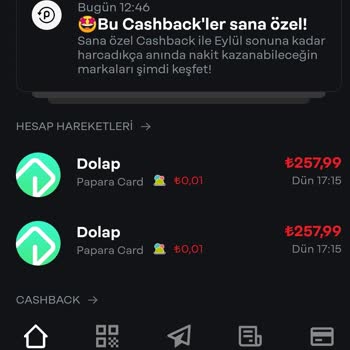 Dolap 2 Kez Para Çektiler