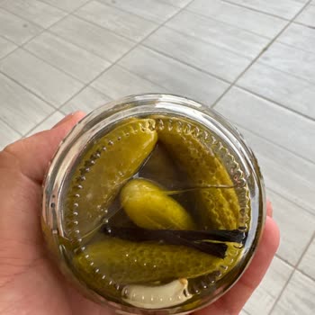 Tat Gıda Tat Kornişon Turşu İçinde İp Parçası