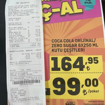 Migros'ta Yanlış Fiyatlandırma Ve İade Sorunu