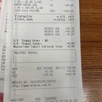 Migros'ta Yanlış Fiyatlandırma Ve İade Sorunu