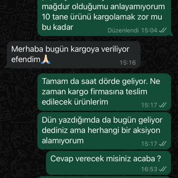 Heybej Durumu Meçhul Sipariş