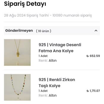 Heybej Durumu Meçhul Sipariş