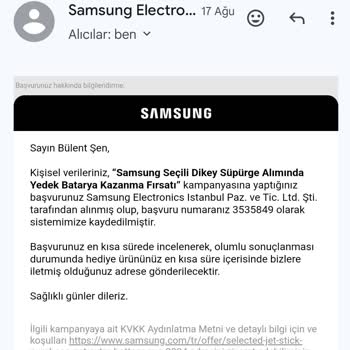 Samsung Jet 85 Hediye Batarya Yalanı Ve İlgisizliği