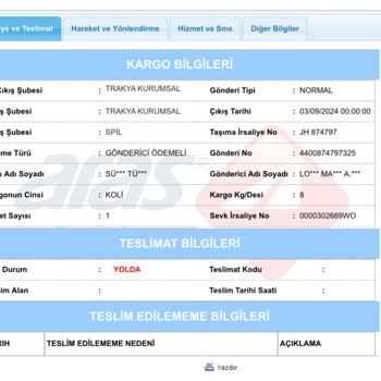 Aras Kargo Zamanında Teslimat Yapmaması