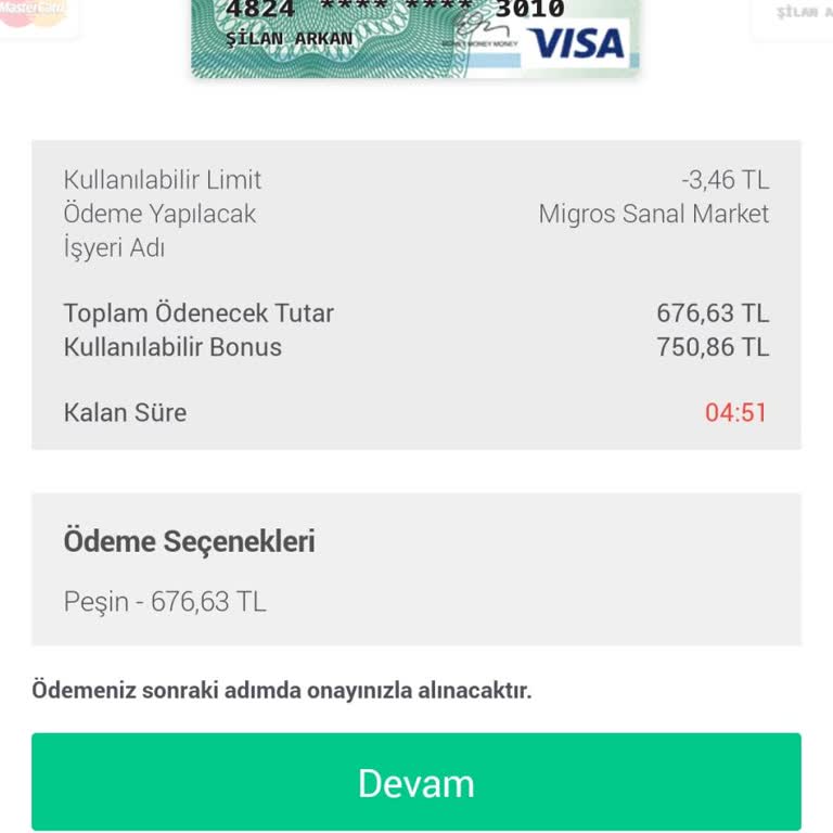 Garanti BBVA Garanti Pay İle Bonus Kullanamıyorum