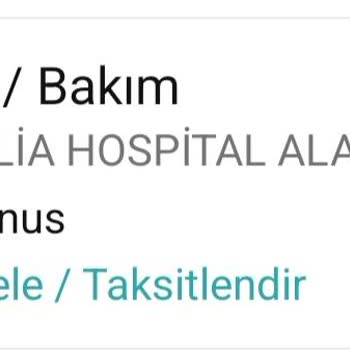 Anatolia Hospital Alanya - Zam Fırtınası