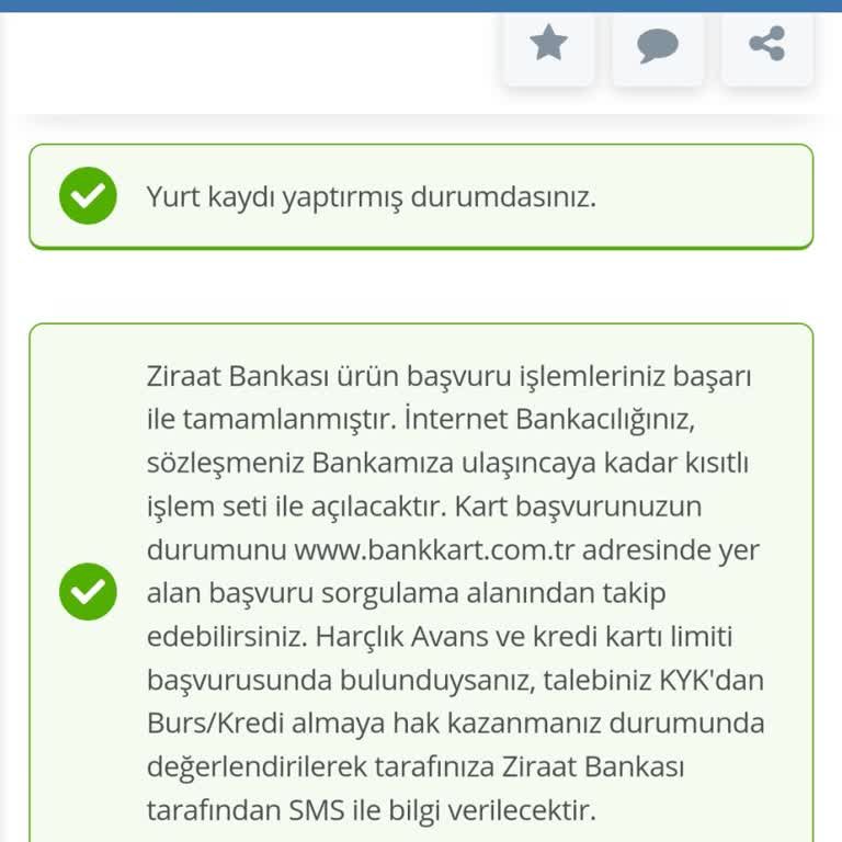 E-Devlet (Turkiye.gov.tr) KYK Genç Bankkart Başvurum Onaylanmadı
