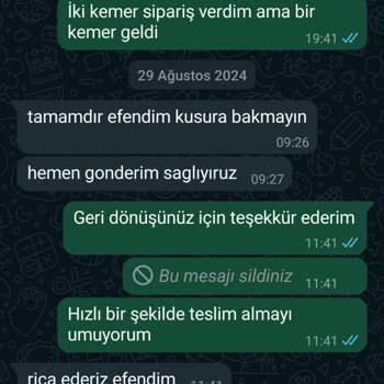 Buqet Official Siparişimi Yanlış Göndermeleri Ve Düzeltmedikleri