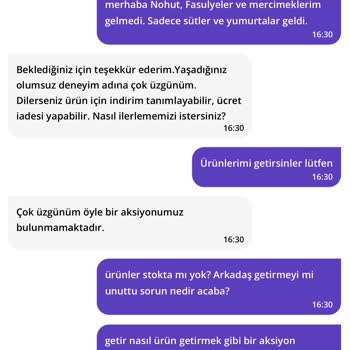 Getir Büyük Teslimat Sorunu
