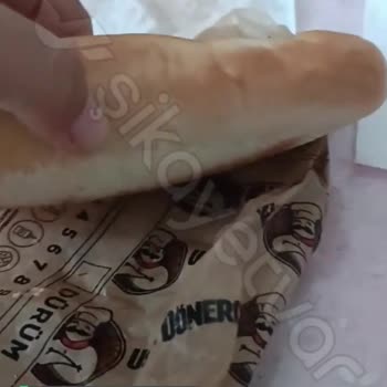 Usta Dönerci Bayat Soğuk Ürün Görselde Büyük Gelen Sandviç Ekmeği
