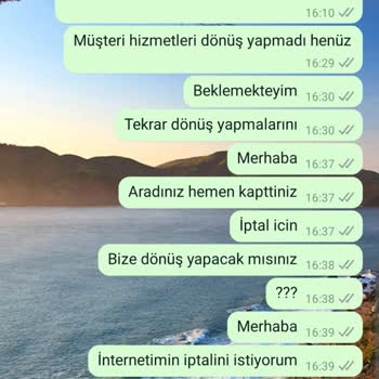 Milenyum İnternet Hizmeti Ve İptal Süreci Sorunları