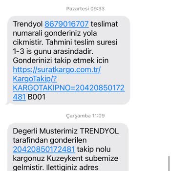 Sürat Kargo Meya Dekor Trendyol Üçü De Tüketiciyi Mağdur Ediyor
