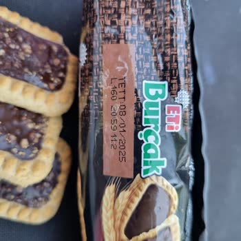 Eti Burçak Çikolatalı Bisküvi Hatalı Çıktı