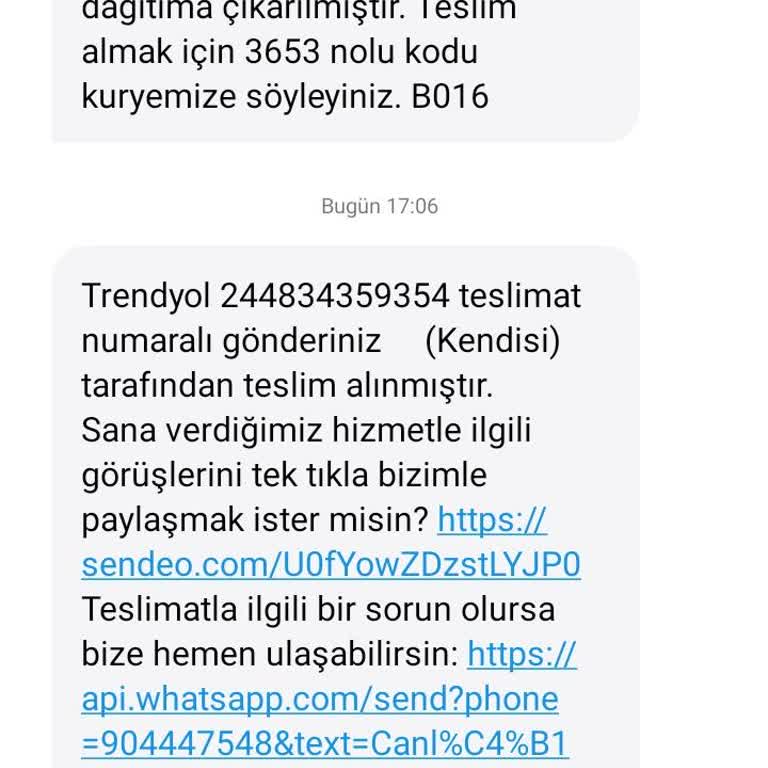 Sendeo Kargomu Kayıp Etti
