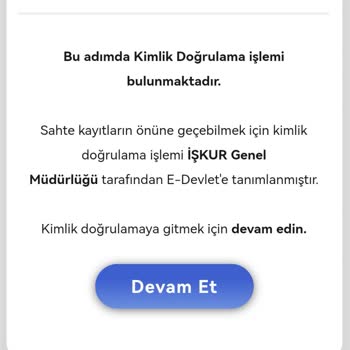 İşin Olsun Yanıltıcı E-Devlet Giriş Sayfası İle Karşılaştım