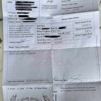 **Anes Motor'da Kötü Hizmet Ve Profesyonellikten Uzak Personel**