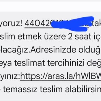 Aras Kargo Kargo Teslimatında Yaşanan Sorun Ve Şube Hizmet Eksikliği