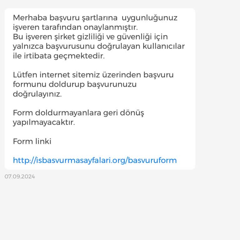 İşin Olsun Uygulaması Güvenli Değil