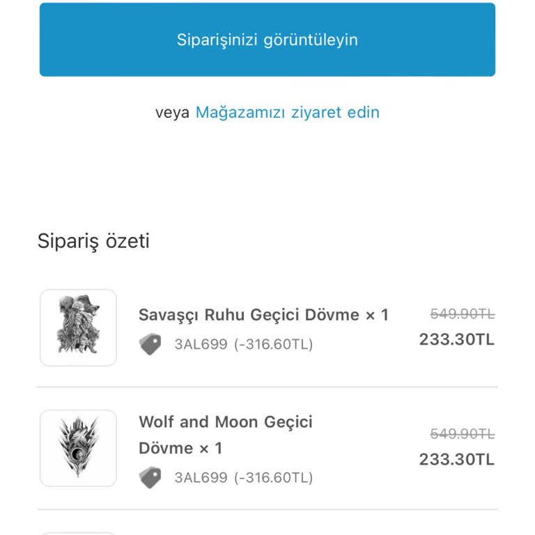 Epictattoo.co Kargoya Verilmiyor