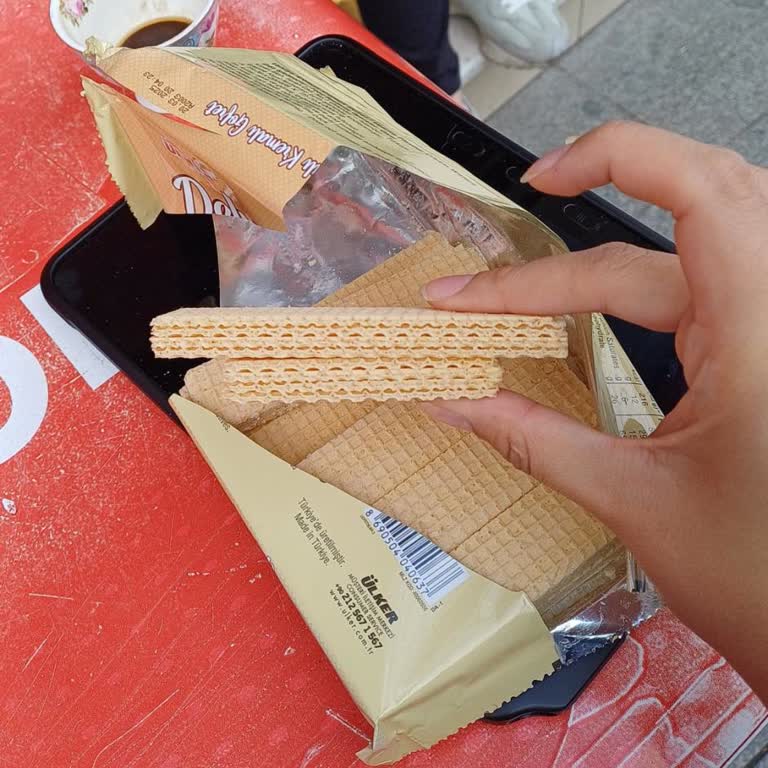 Ülker Gofret İçi Boş