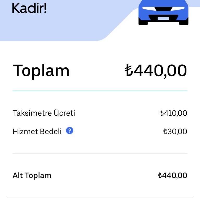 Uber Yolculuğunda Çifte Ödeme Sorunu
