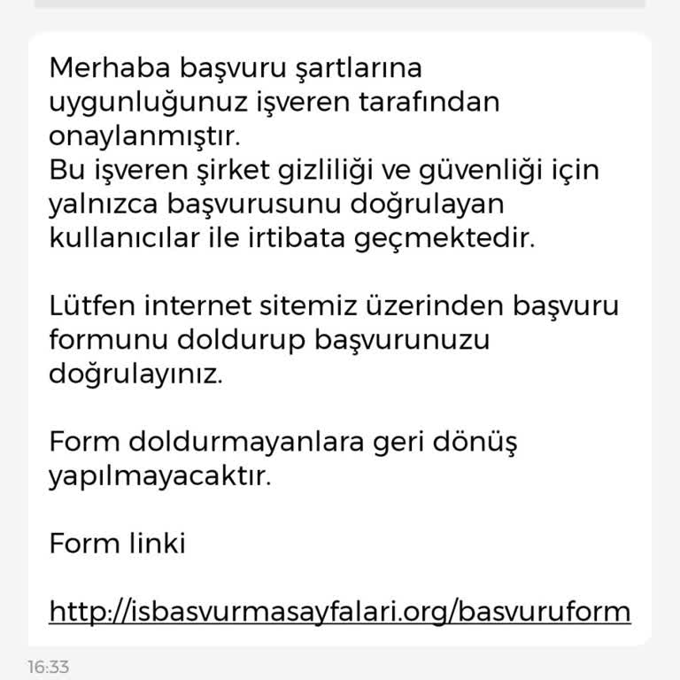 İşin Olsun Uygulaması Hakkında Şikayet.