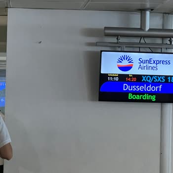 Sunexpress Hava Yolları Uçağımız 3 Saat 50 Daha Geç Kalktı