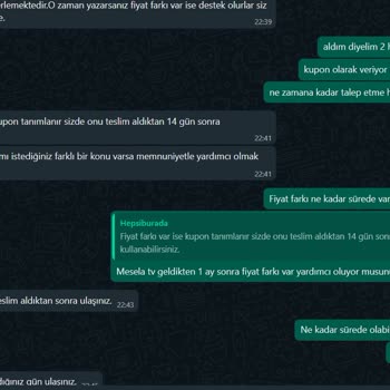 Hepsiburada Canlı Destek Problemi