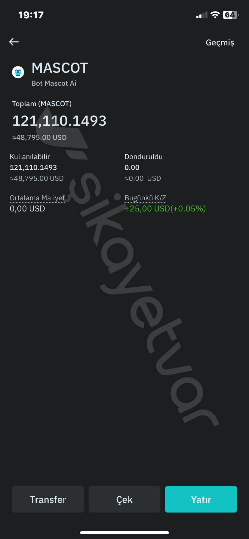 BitMart Dondurulan Coin İşlem Yapamıyorum - Şikayetvar