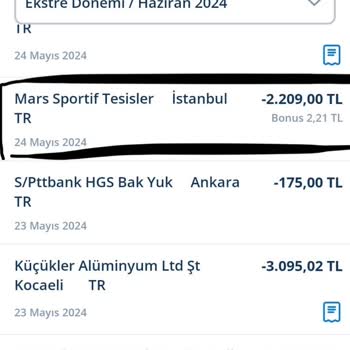 MACfit (Kocaeli) Macfit Mail Order İle Habersiz Para Çekme