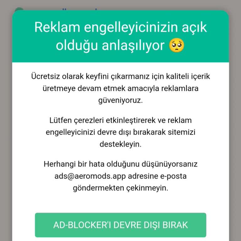 AeroInsta Aero İnsta Yükleyemiyorum