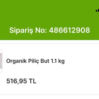 Tazedirekt Bozuk Organik Tavuk Gönderiyor