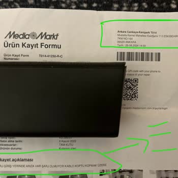 Media Markt'ta Cihaz Tamirinde Yaşanan Sorunlar