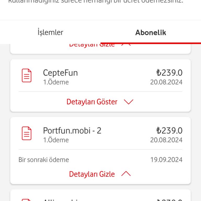Beklenmedik Allinmobi Üyeliği ve Yüksek Fatura Şoku