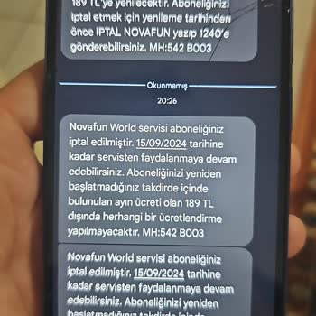 Vodafone Hattımdan İznim Dışında Kesilen Ücretler Hakkında Şikayet
