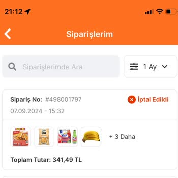 Migros Sanal Market Siparişi Nedensiz Haber Vermeden İptal Etti