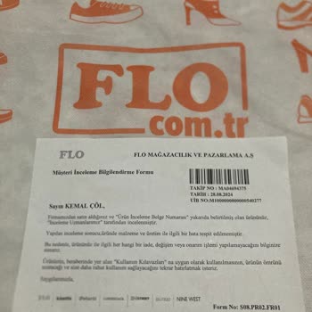 FLO Ayakkabı FLO'dan Aldığım Ayakkabıda Bariz Üretim Hatası Var