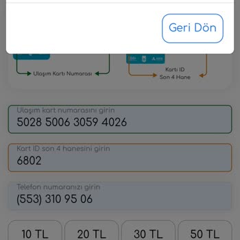Ankara Kart Bakiye Ve Geçersizlik Sorunu